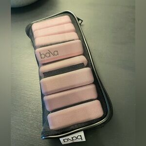 Set of 2 1lb Bala Bangle weights in pink